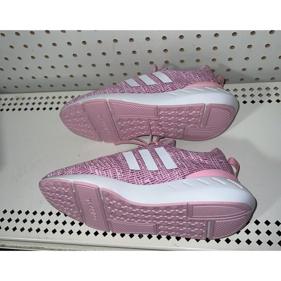 Adidas Swift Run 22 J Athletic Running Shoes Girls Size 5 Womens 6 Pink White - Picture 6 of 9